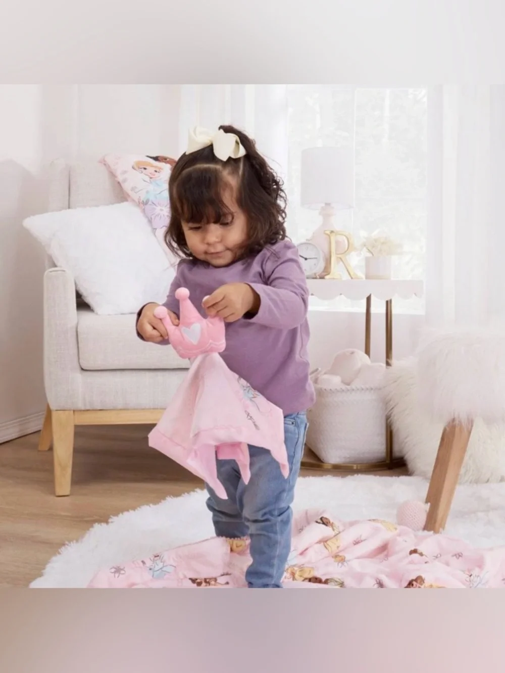 NoJo Disney Princess Dreams in Bloom Security Blanket